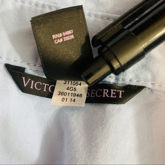 Victoria’s Secret / Pastel Blue Rope Tie V Neck - Picture 6 of 8